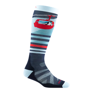 Kids Skipper Over-the-Calf Midweight Ski & Snowboard Sock-Last Chance